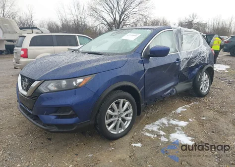 2022 Nissan Rogue Sport S z USA, uszkodzony, nr VIN JN1BJ1AW8NW474347